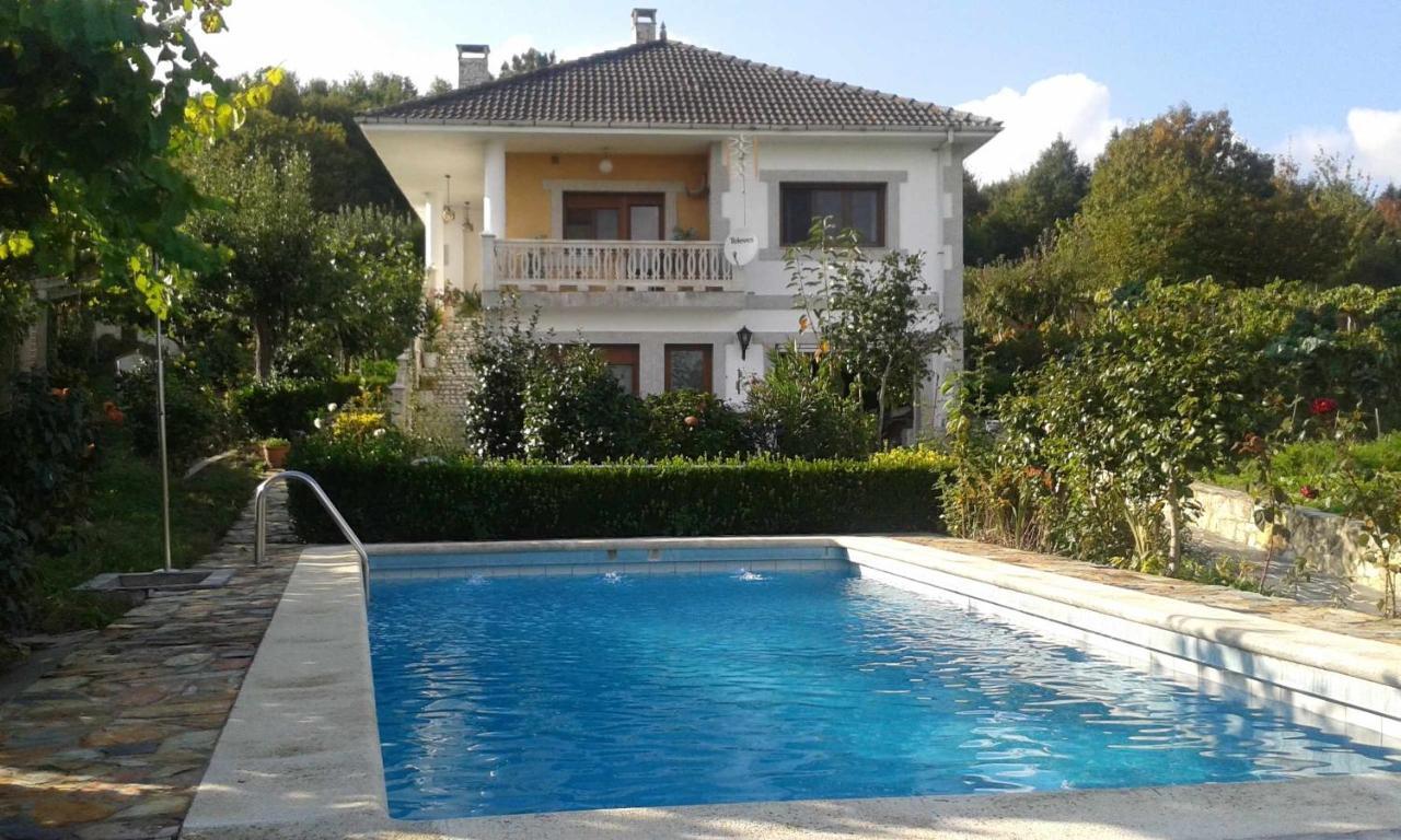 Villa Con Piscina En Panton Ribeira Sacra Galicia Ideal Para Familias エクステリア 写真